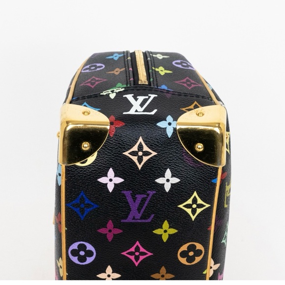Louis Vuitton Black Multicolor Trouville - Picture 8 of 10